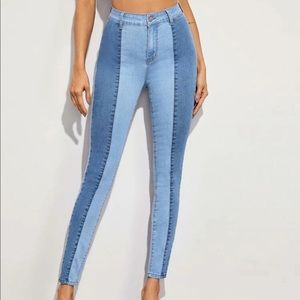 Two toned jeans size M